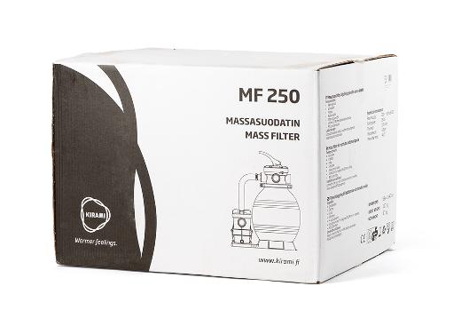 Mass filter MF 250 in a box