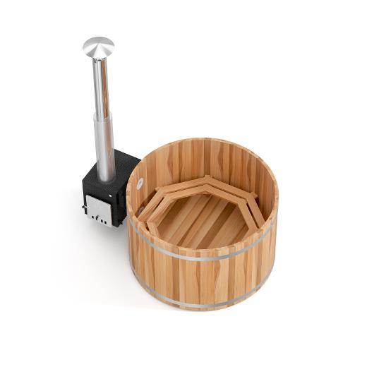 Kirami Premium Woody M - Korkealuokkainen, aito ja perinteikäs kylpytynnyri keskivertoperheelle