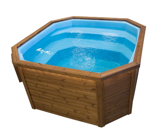 Le bain nordique Woody Premium XL est très spacieux et de très grande qualité.