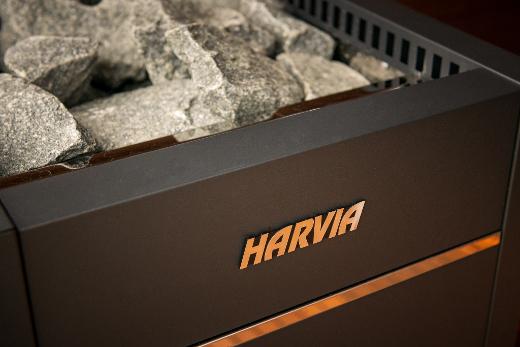 Kirami FinVision -sauna Nordic misty, Harvia Virta Combi 10,8 kW