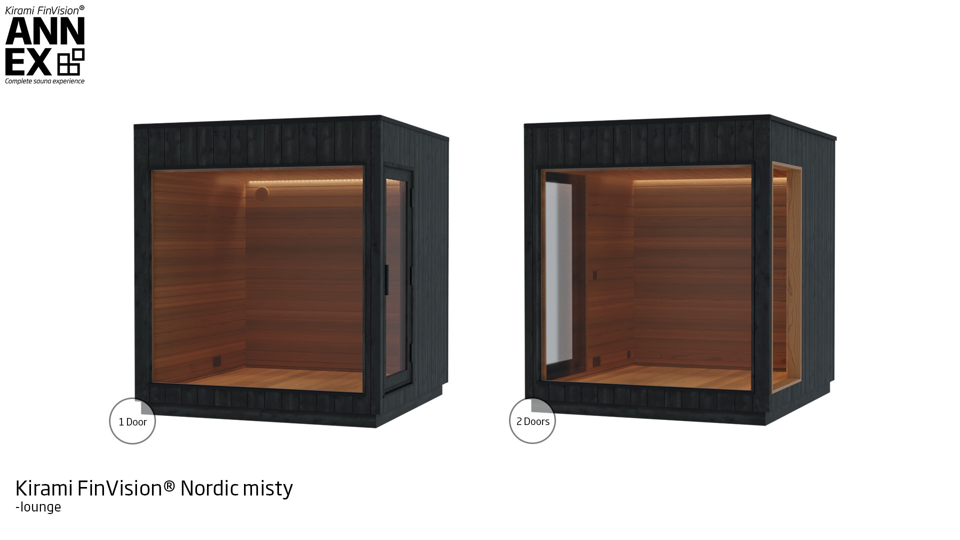 Kirami FinVision® -lounge M Nordic misty | Kirami FinVision® Annex