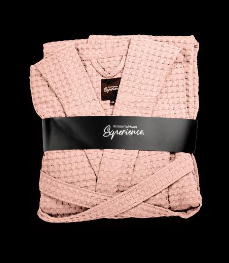 Kirami Finvision Experience Bathrobe, Rose S/M