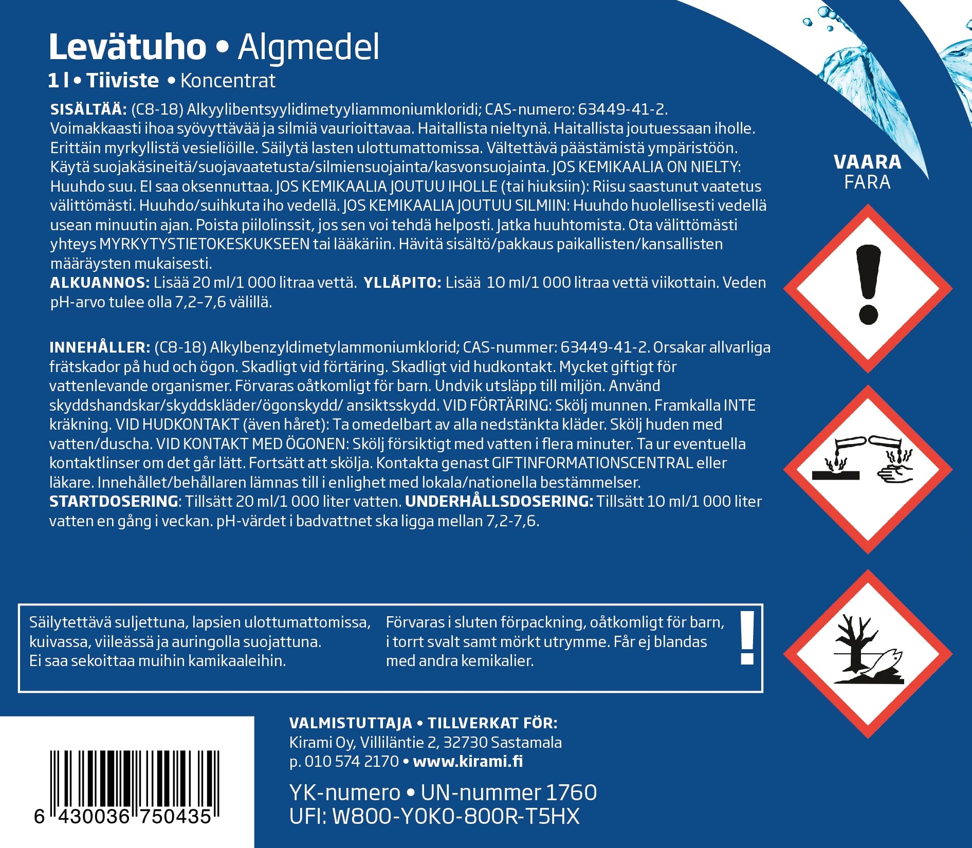 Levätuho etiketti