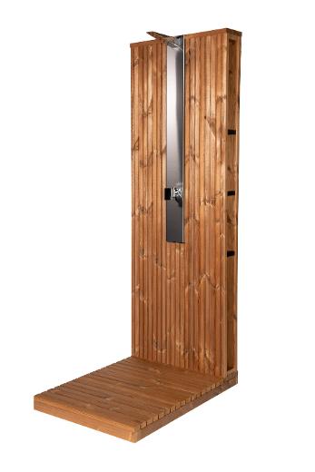 Kirami FinVision® -ulkosuihku Nordic misty, voiko suihkuttelu olla ihanampaa? 