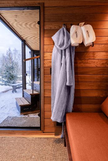 Kirami FinVision® -loungeset Nordic misty is ook geschikt voor buitengebruik