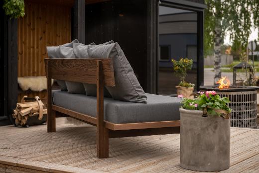 Kirami FinVision® - sohvan selkänoja, on vahvaa ja laadukasta suunnittelua.