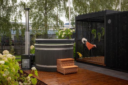 Moderni ja laadukas takapihan rytmittäjä | Kirami FinVision® -patio. 