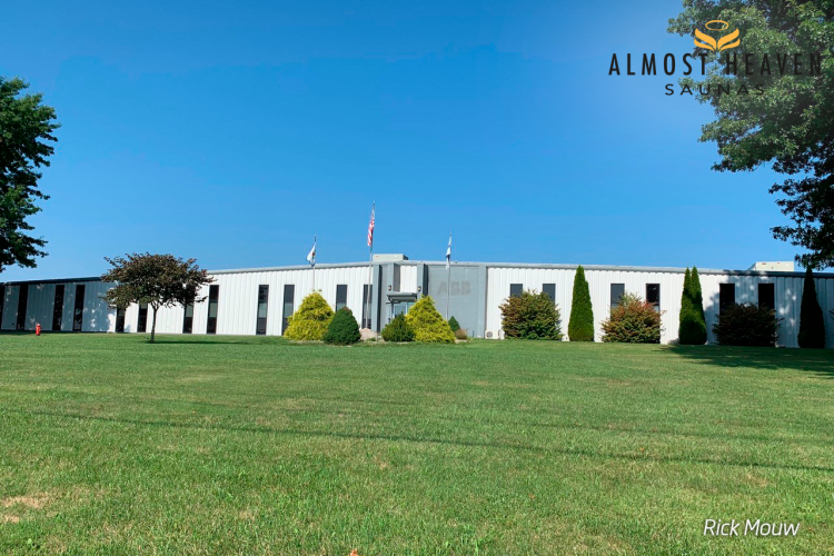 Almost Heaven Saunas | En ny, toppmodern bastufabrik i Lewisburg i West Virginia. | Kirami