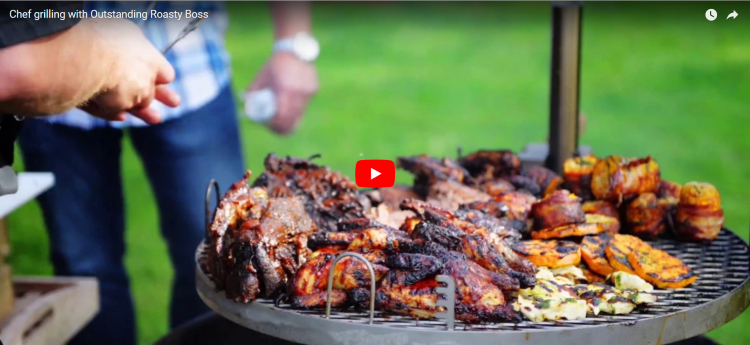 Roasty Boss | De chef aan het barbecueën | Outstanding by Kirami 