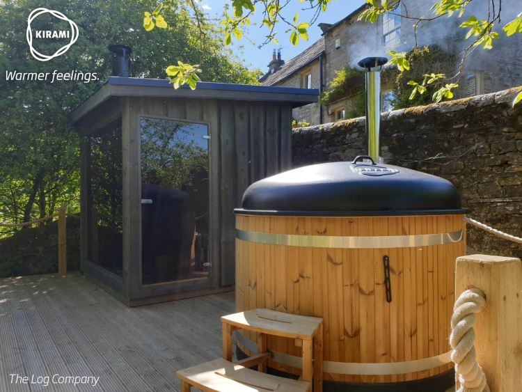 The Log Company | Saunojen vienti vetää hyvin | Kirami FinVision -sauna