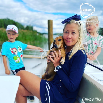 Kirami tackar hunden Onni och familjen Mäki för en bra berättelse och fina bilder | Kirami