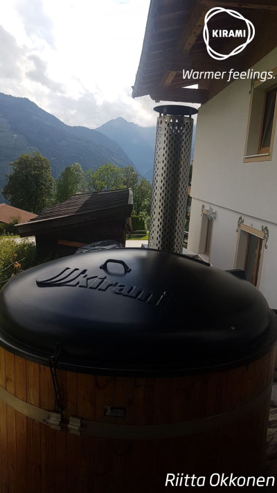 Riitta Okkonen | A Finnish hot tub in Austria | Kirami