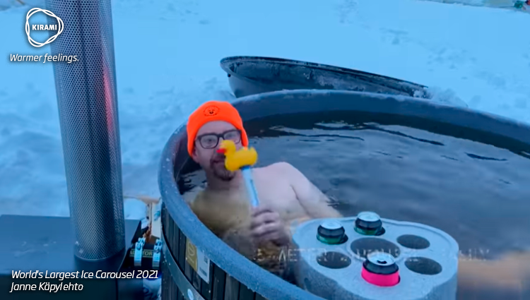 Janne Käpylehto - Ice carousel world record 2021