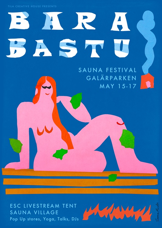 Bada bada Bastu - sauna festifal Galärparken may 15-17