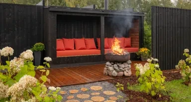 Kirami FinVision® -bench module Misty – A Moment of Relaxation in Nature’s Embrace
