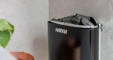 Kirami FinVision® -sauna S Zero with solar panels