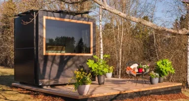 Kirami FinVision® -sauna Zero M Solar System2