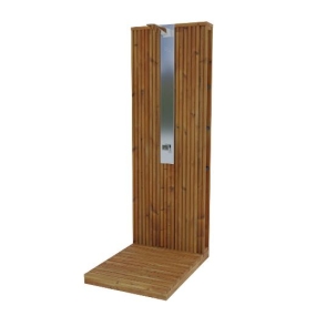 Kirami FinVision® -outdoor shower Nordic misty high-quality design