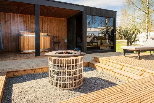 Kirami FinVision® -lounge Misty - Annex eri yhdistelmillä.