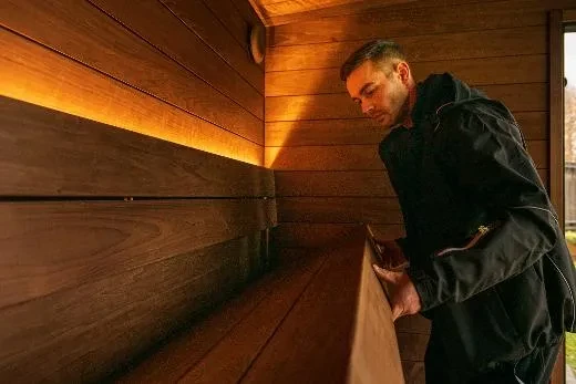 Kirami FinVision® -ulkosaunat ovat kädentaitajan korkealuokkaista viimeistelyä.