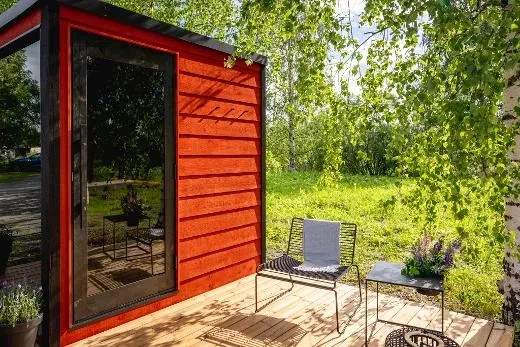 Kirami FinVision® -sauna M Nordic Dawn (Oikea), Spirit 9kW