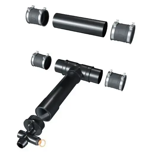 Kirami by Harvia Middle outlet kit