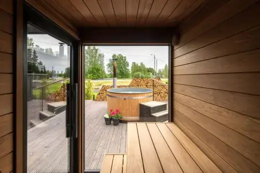 FinVision® -sauna S Misty (Right)