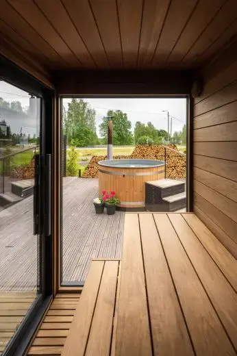FinVision® -sauna S Misty (Right)