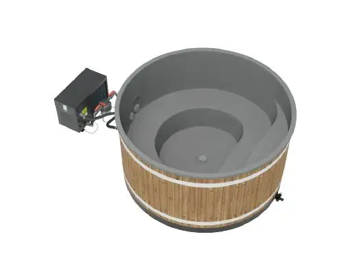 Kirami by Harvia Premium Family L Dualex Thermowood, LightGray